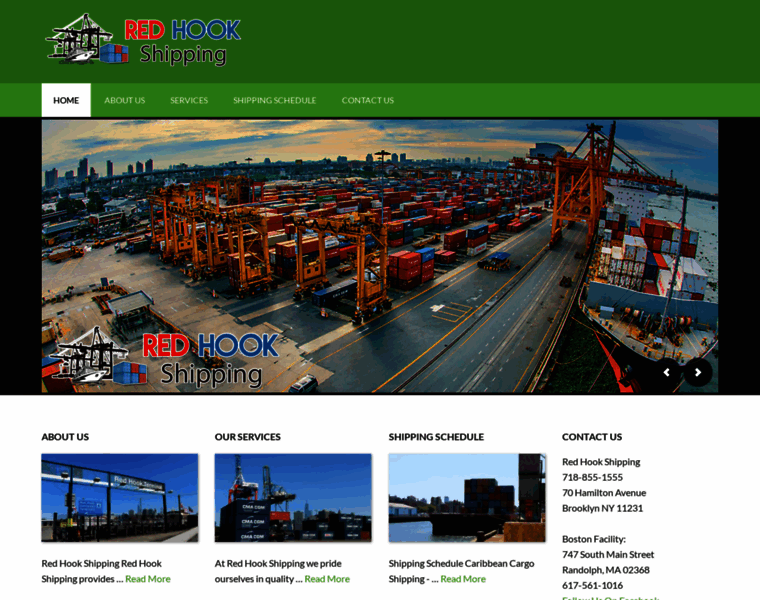 Redhookshipping.com thumbnail