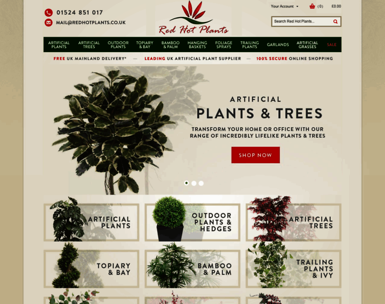 Redhotplants.co.uk thumbnail