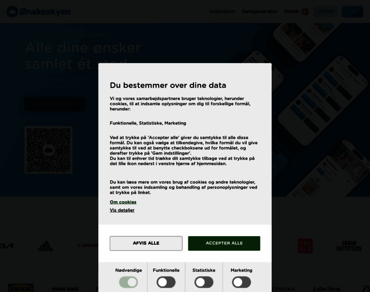 Redirect.onskeskyen.dk thumbnail