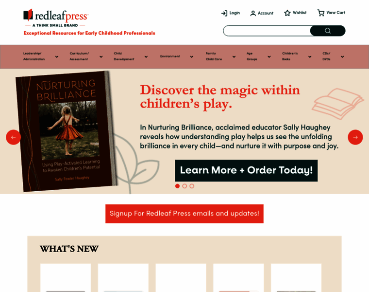 Redleafpress.org thumbnail