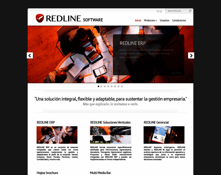 Redline-erp.com thumbnail