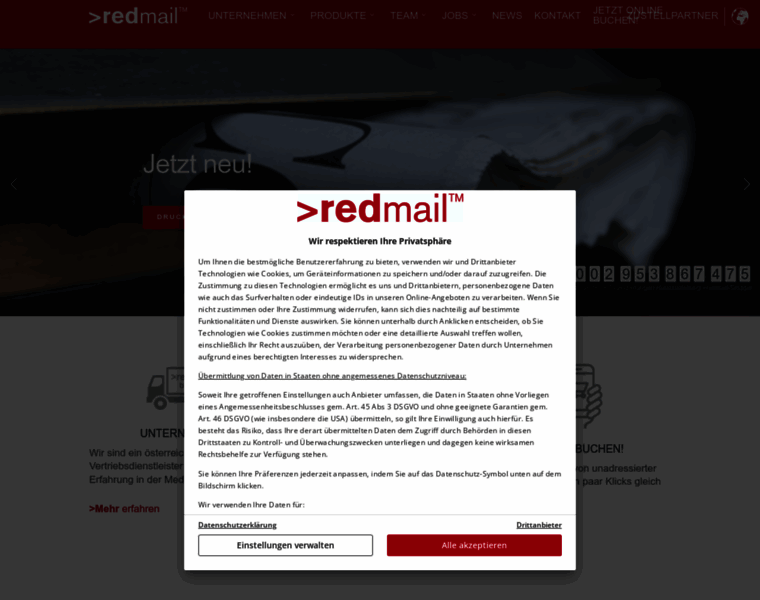 Redmail.at thumbnail