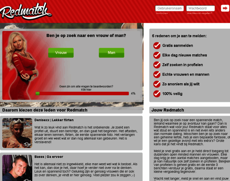 Redmatch.nl thumbnail