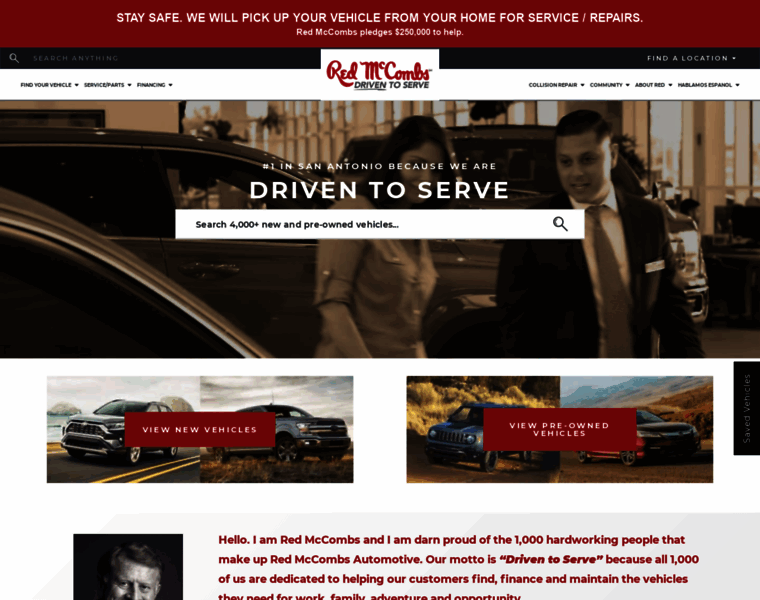 Redmccombs.com thumbnail
