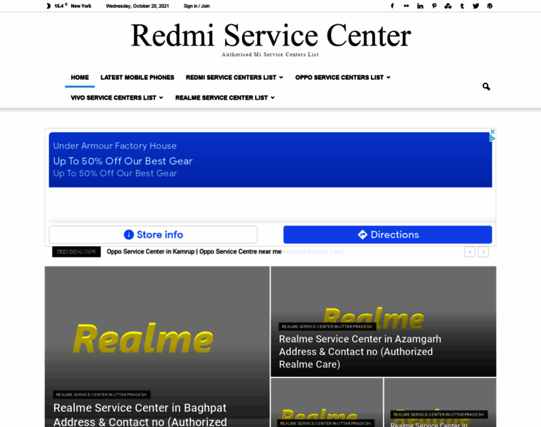 Redmiservicecenter.in thumbnail
