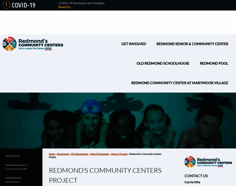 Redmondscommunitycenters.com thumbnail