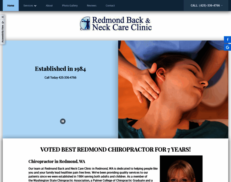 Redmondwachiropracticcare.com thumbnail