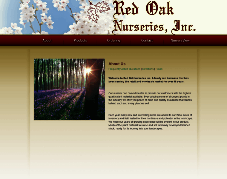 Redoaknurseries.com thumbnail