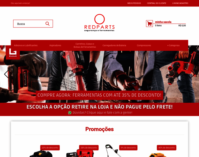Redparts.com.br thumbnail