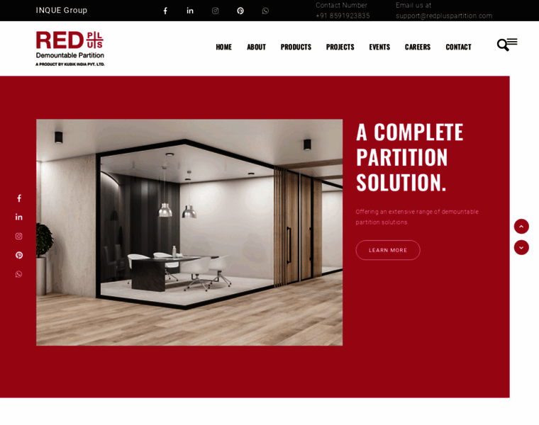 Redpluspartition.com thumbnail
