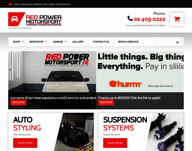 Redpowermotorsport.ie thumbnail