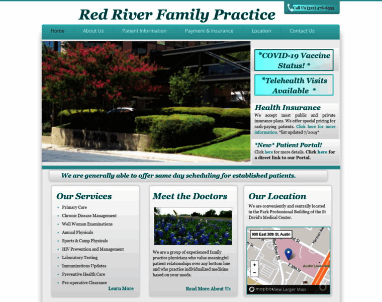 Redriverfamilypractice.com thumbnail