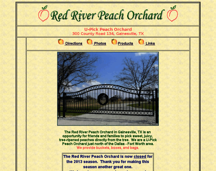 Redriverpeachorchard.com thumbnail