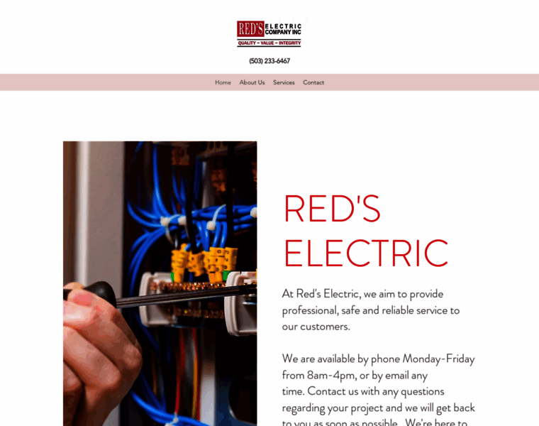 Redselectric.com thumbnail