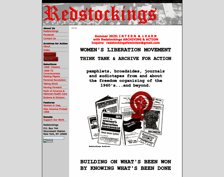 Redstockings.org thumbnail Redstockings.org thumbnail