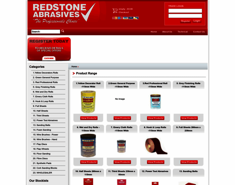 Redstoneabrasives.co.uk thumbnail