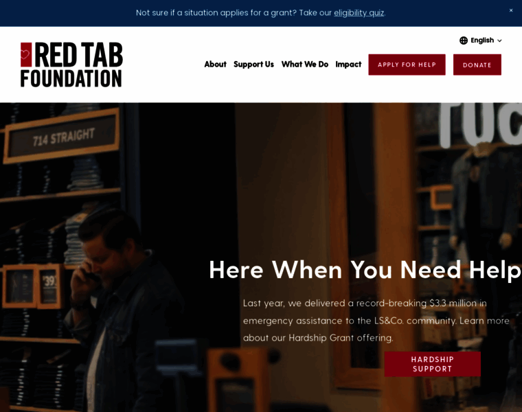 redtabfoundation.org at WI. Red Tab Foundation