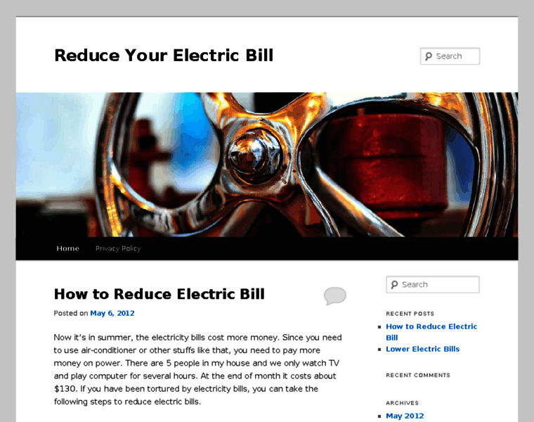 Reduceelectricitybill.info thumbnail