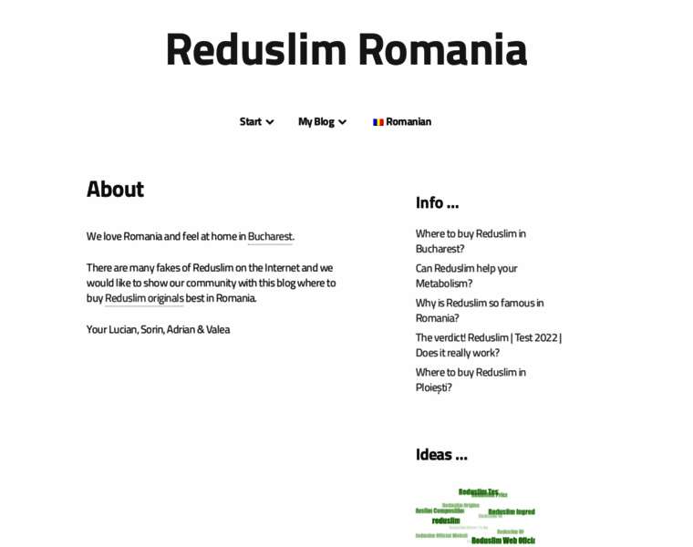 Reduslim-romania.info thumbnail