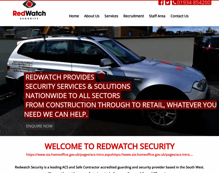 Redwatchsecurity.co.uk thumbnail