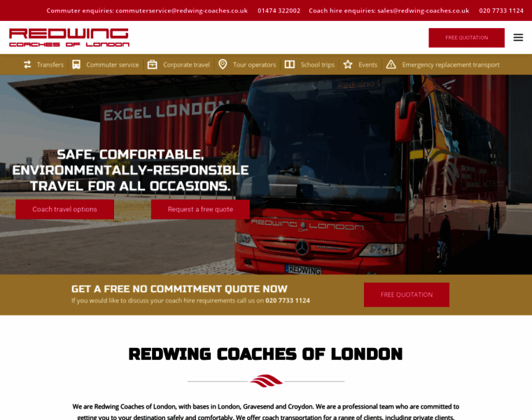 Redwing-coaches.co.uk thumbnail