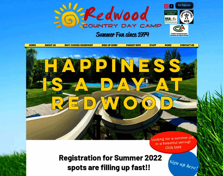Redwooddaycamp.com thumbnail