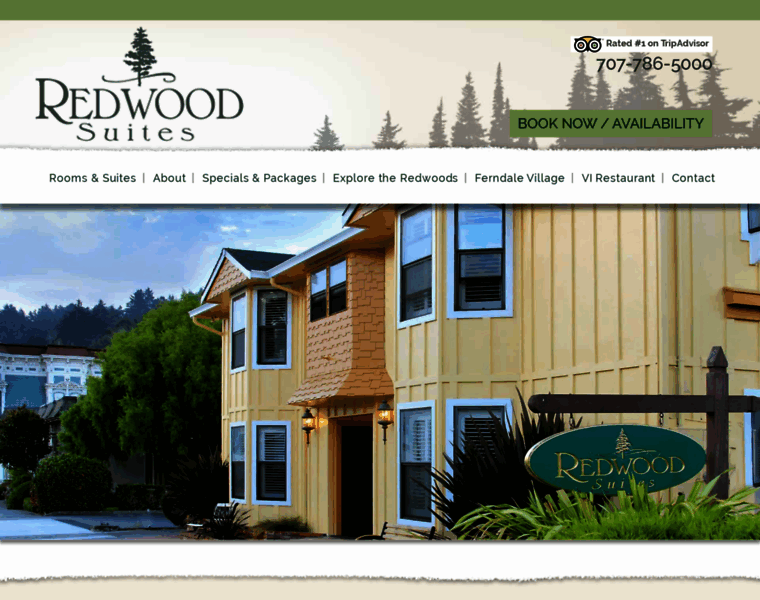 Redwoodsuites.com thumbnail