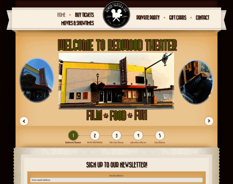 Redwoodtheater.com thumbnail