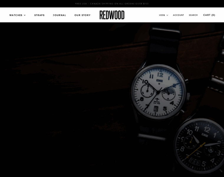 Redwoodwatches.com thumbnail