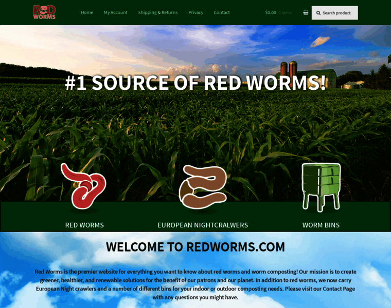Redworms.com thumbnail
