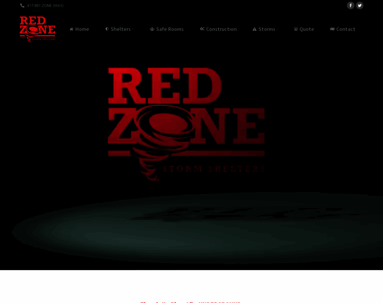 Redzonestormshelters.com thumbnail
