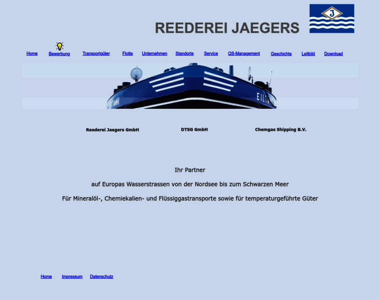 Reederei-jaegers.de thumbnail