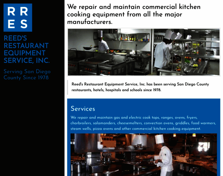Reedsrestaurantequipmentservice.com thumbnail