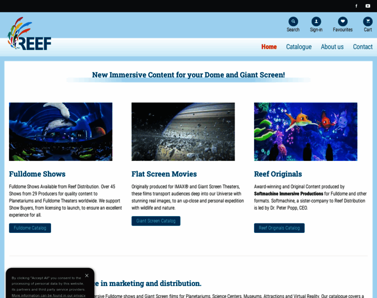 Reef-distribution.com thumbnail