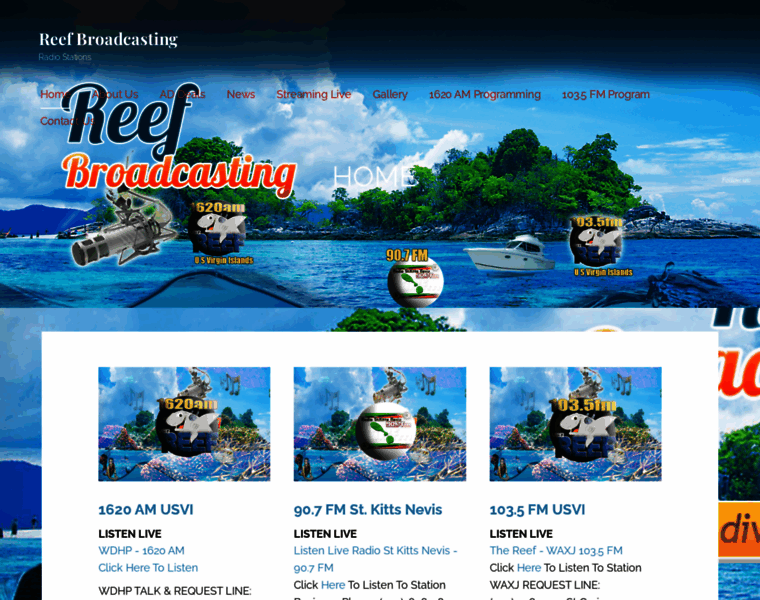 Reefbroadcasting.com thumbnail