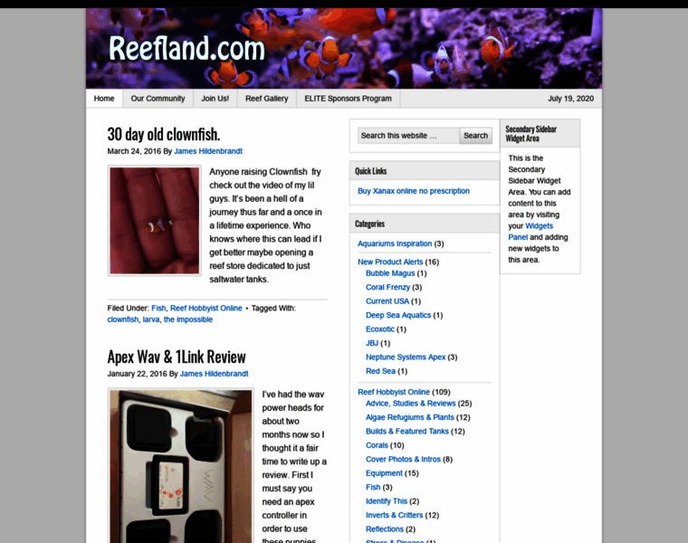 Reefland.com thumbnail