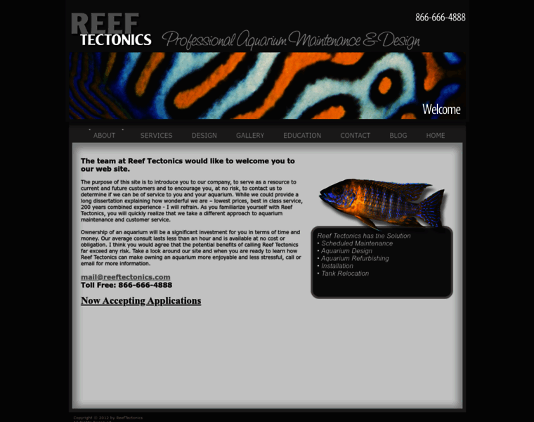 Reeftectonics.com thumbnail