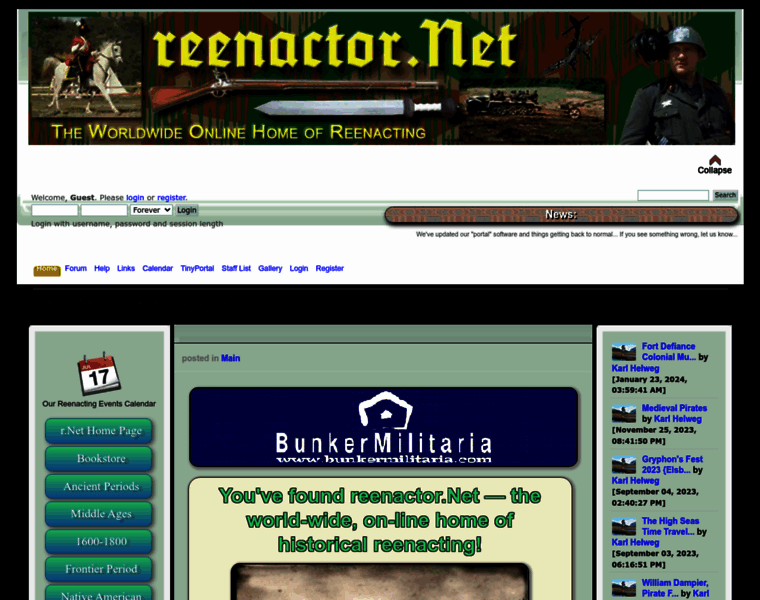 Reenactor.net thumbnail