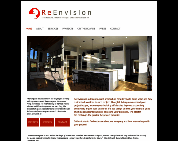 Reenvisiondesign.com thumbnail