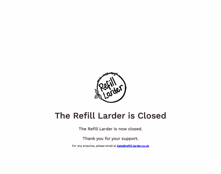 Refill-larder.co.uk thumbnail