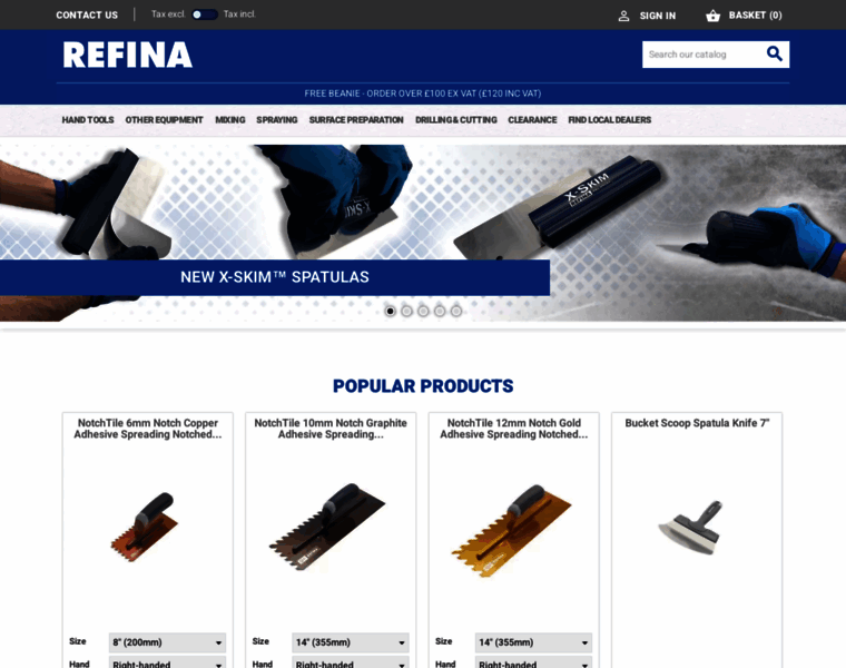 Refina.co.uk thumbnail