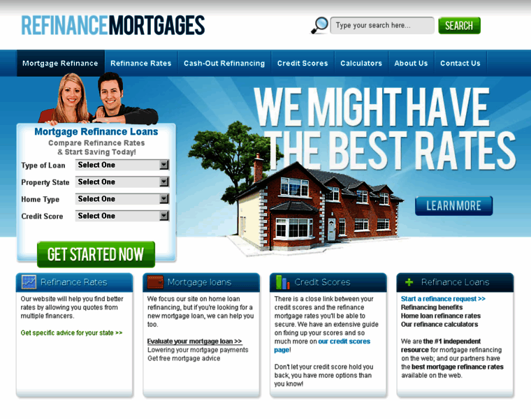 Refinancemortgages.com thumbnail