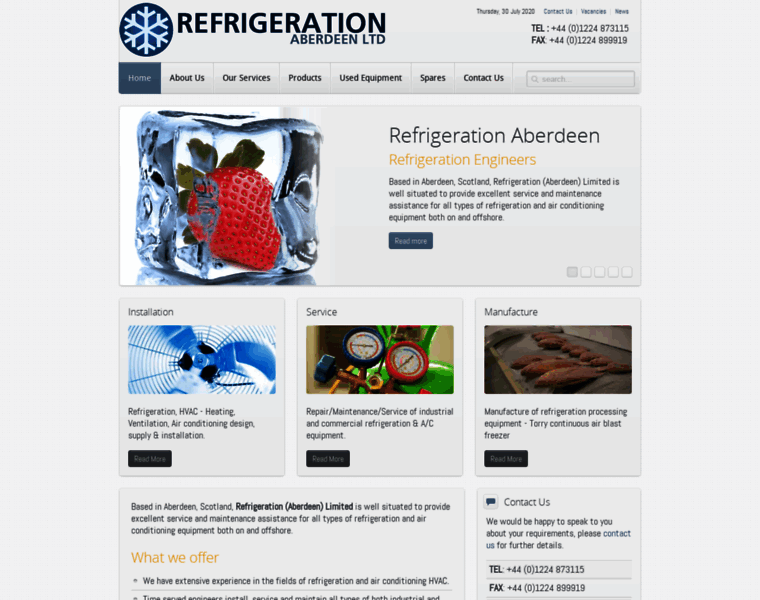 Refrigeration-aberdeen.com thumbnail