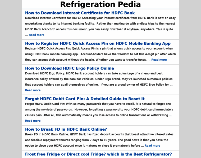 Refrigerationpedia.com thumbnail