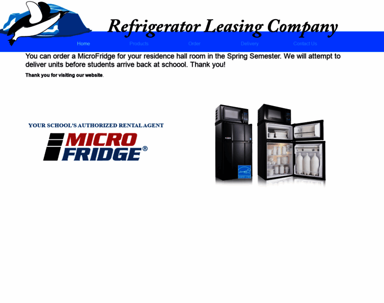 Refrigeratorleasing.com thumbnail
