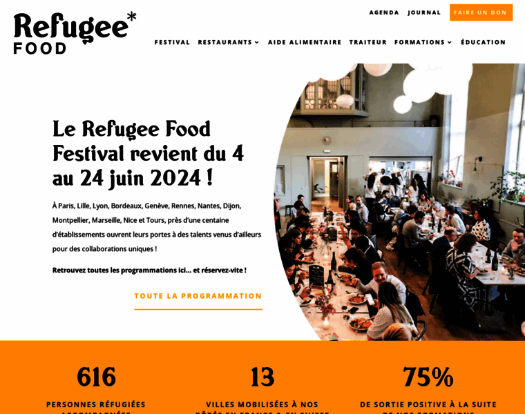 Refugee-food.org thumbnail