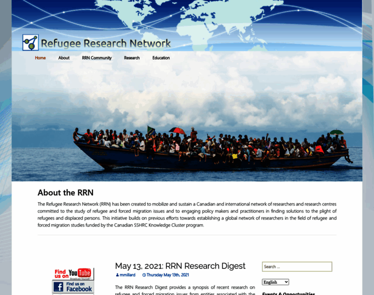 Refugeeresearch.net thumbnail