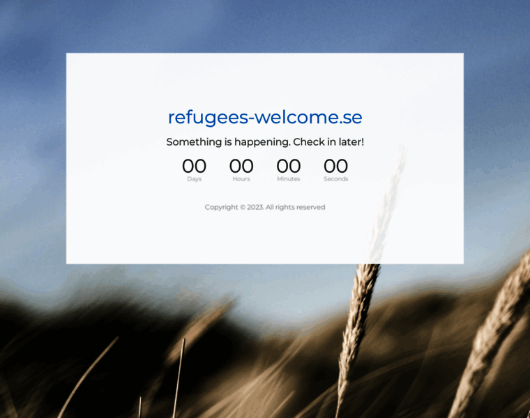 Refugees-welcome.se thumbnail