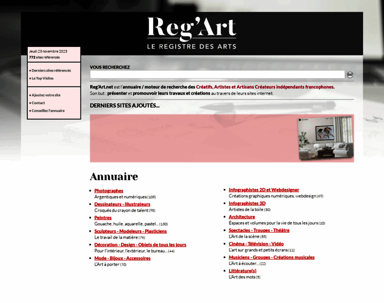 Reg-art.net thumbnail