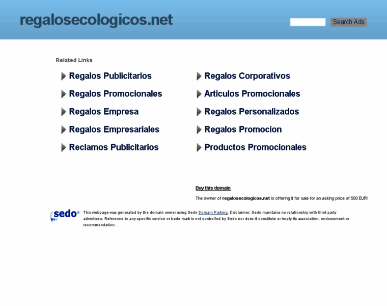 Regalosecologicos.net thumbnail